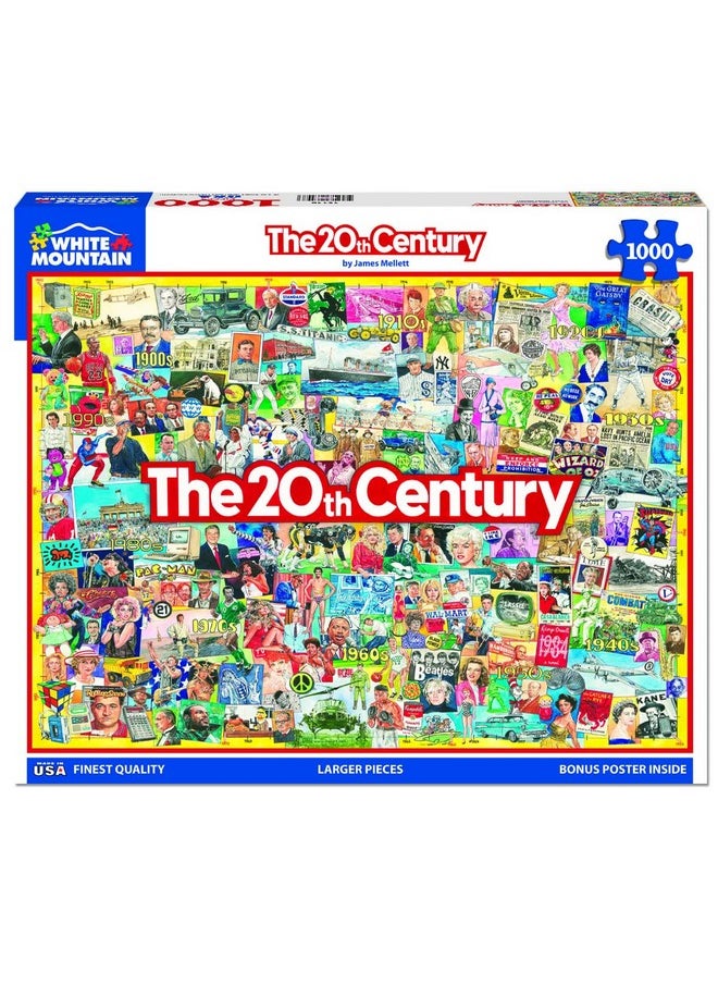Puzzles 20Th Century, 1000 Piece Jigsaw Puzzle
