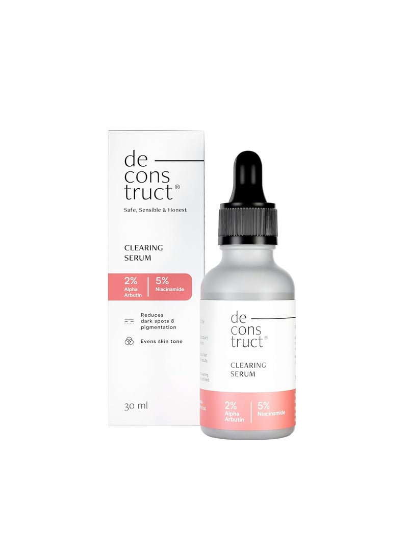 Face Serum For Acne & Dark Spots With | Reduces Pigmentation | For Clear, Blemish-Free, Bright Skin  Beginner Friendly | 30 Ml