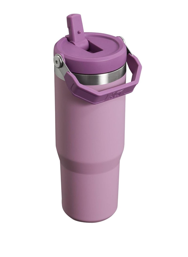 Stanley Ice Flow Stainless Steel Tumbler Vacuum Insulated Water Bottle for Home Office or Car Reusable Cup Straw Leakproof Flip