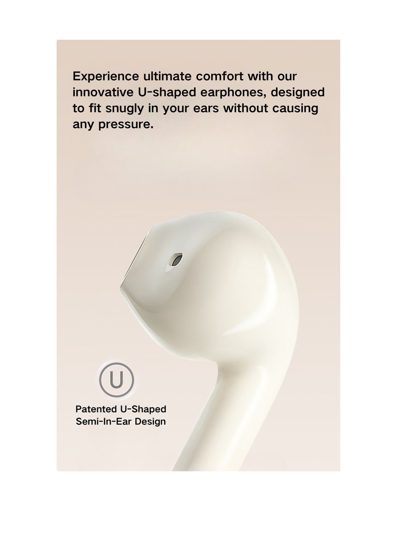 Zero CAT Earbuds Siamese Cat-Inspired Design with High-Quality Sound Bluetooth 5.3 Long Battery Life Waterproof AI Noise Reduction and Game Mode Perfect for Music Lovers and Fashion Enthusiasts White (Siamese cat)