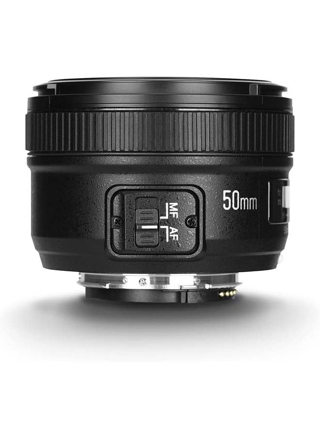 YONGNUO YN50mm F1.8N Standard Prime Lens, Large Aperture Auto Manual Focus AF MF for Nikon DSLR Cameras