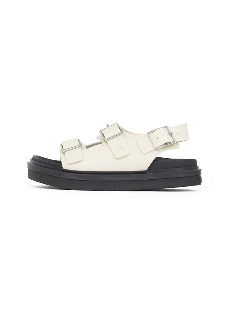 LEATHER SANDALS WITH BUCKLE