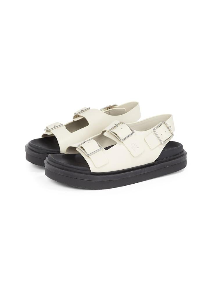 LEATHER SANDALS WITH BUCKLE