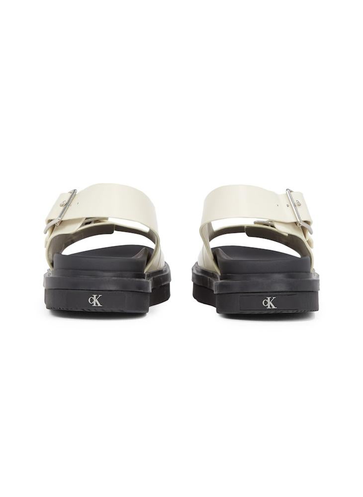 LEATHER SANDALS WITH BUCKLE