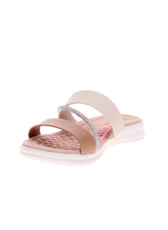 Modare Ladies Flat Sandals Tan | Made In Brazil