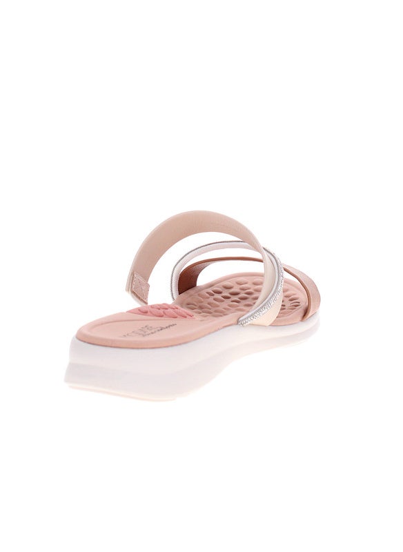 Modare Ladies Flat Sandals Tan | Made In Brazil