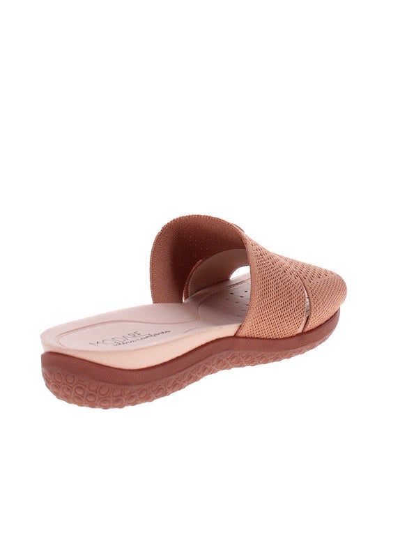 Modare Ladies Flat Sandals Tan | Made In Brazil