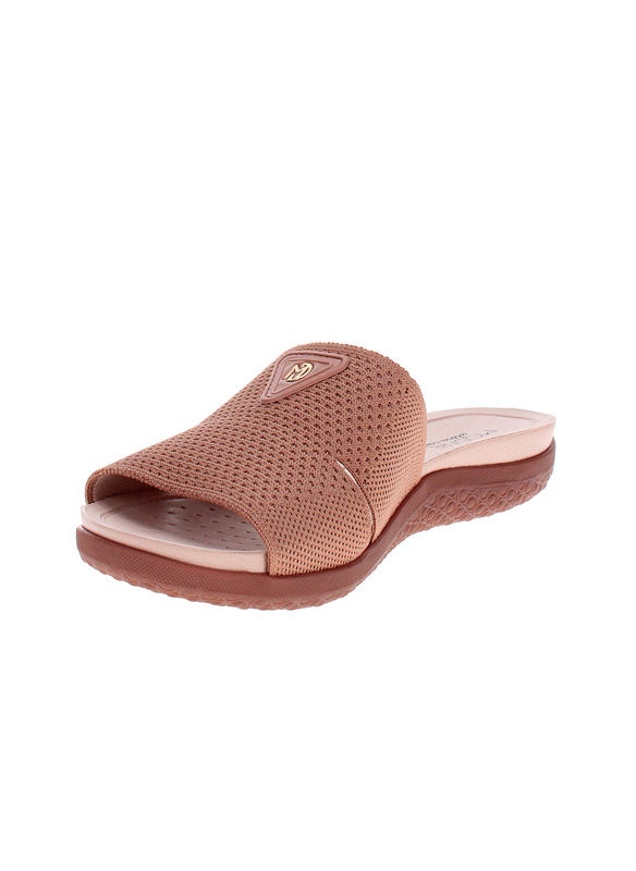 Modare Ladies Flat Sandals Tan | Made In Brazil