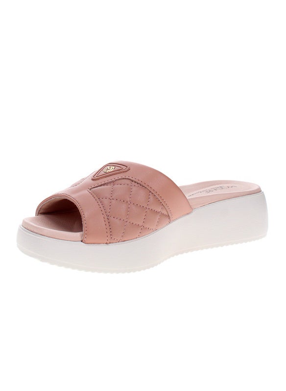 Modare Ladies Flat Sandals Nude | Made In Brazil