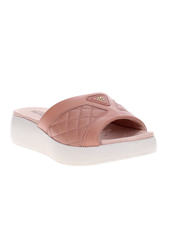 Modare Ladies Flat Sandals Nude | Made In Brazil