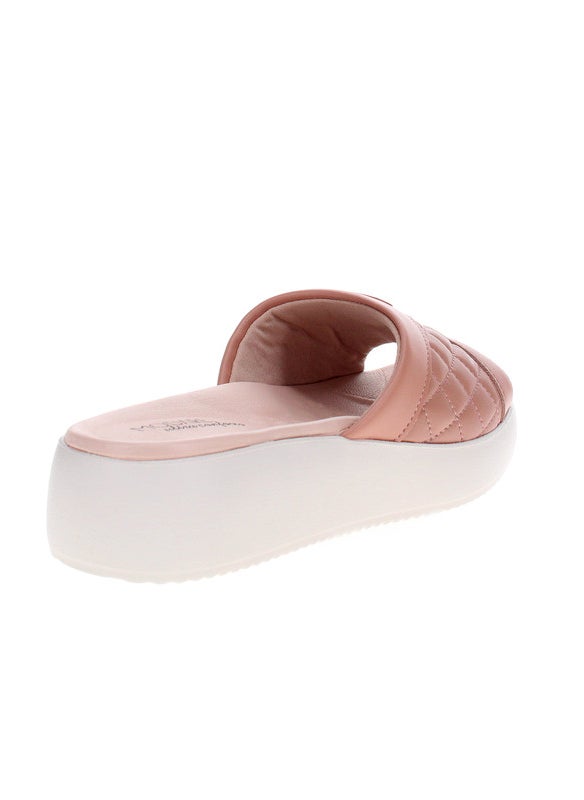 Modare Ladies Flat Sandals Nude | Made In Brazil