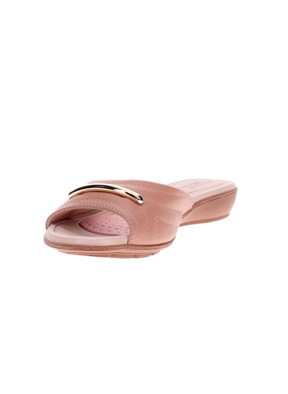Modare Ladies Flat Sandals Nude | Made In Brazil