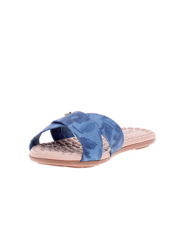 Modare Ladies Flat Sandals Jeans | Made In Brazil