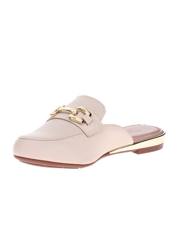 Modare Ladies Flat Sandals Beige | Made In Brazil