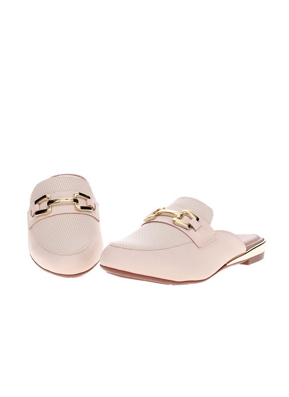 Modare Ladies Flat Sandals Beige | Made In Brazil
