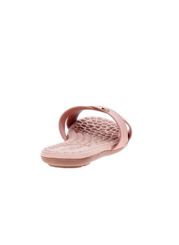 Modare Ladies Flat Sandals Nude | Made In Brazil