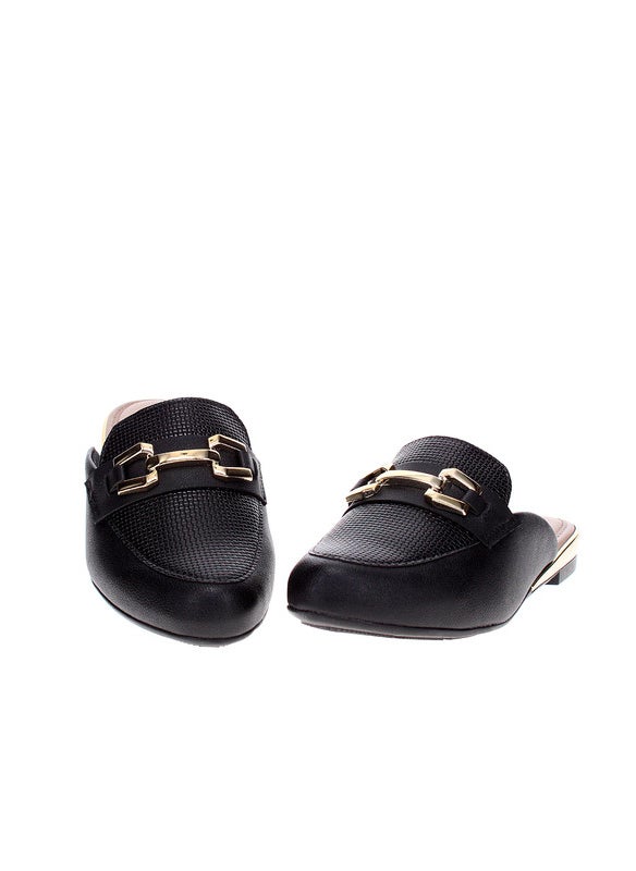 Modare Ladies Flat Sandals Black | Made In Brazil
