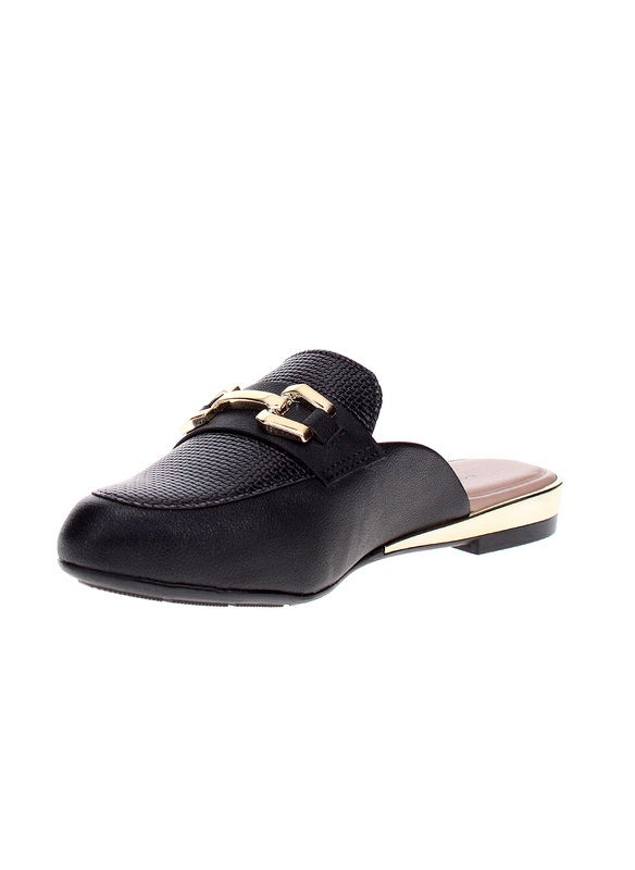 Modare Ladies Flat Sandals Black | Made In Brazil