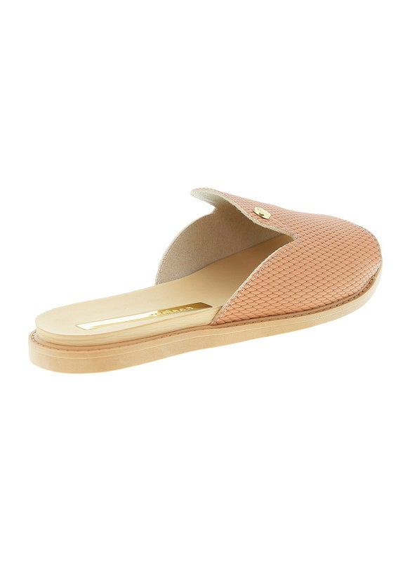 Moleca Ladies Flat Sandals Nude | Made In Brazil