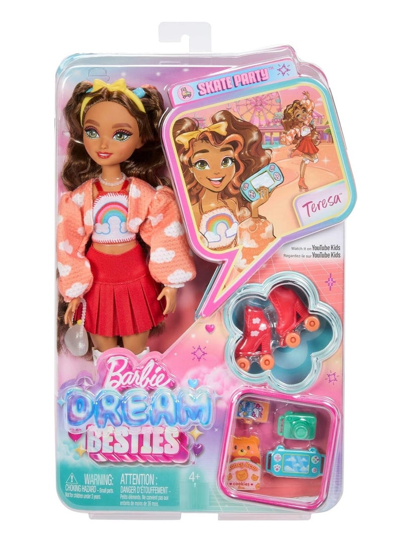 Barbie Dream Besties Roller Skating - Teresa