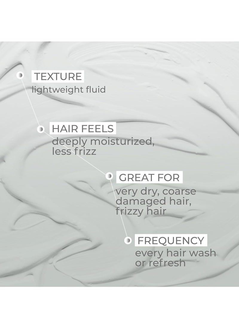 Curl Moisture Milk For Very Dry, Frizzy, Damaged, Curly & Wavy Hair | Leave In Cream with Moringa, Argan & Shea Butter For Deep Moisture, Frizz Control & Shine - 50ml