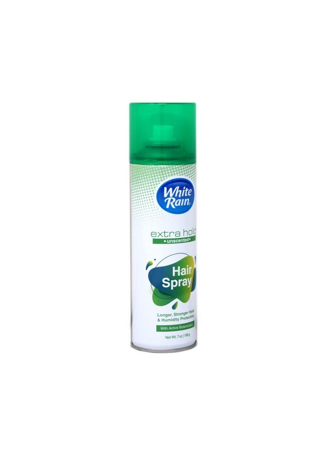 Aerosol Hairspray Unscented, Extra Hold 7 Oz, 2 Pack