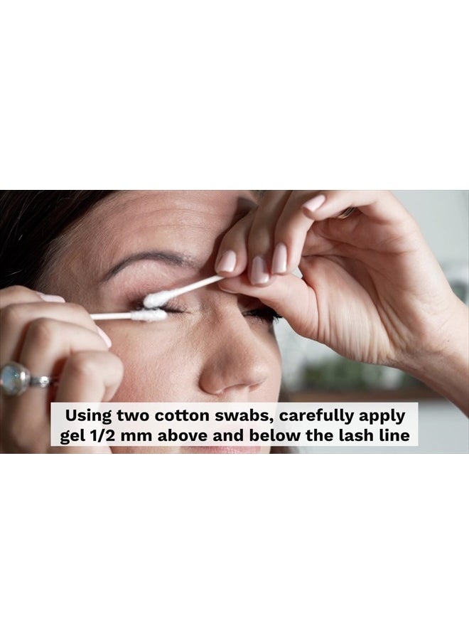 Sensitive Lash Remover for Lash Extensions - Clear Eyelash Extension Remover Gel - Fast-Acting Lash Extension Remover, Efficient Lash Glue Remover 15 ml - Existing Beauty Lashes