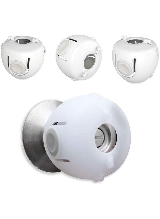 Safety Cover For Kids, 4-Pack, White By Moonybaby