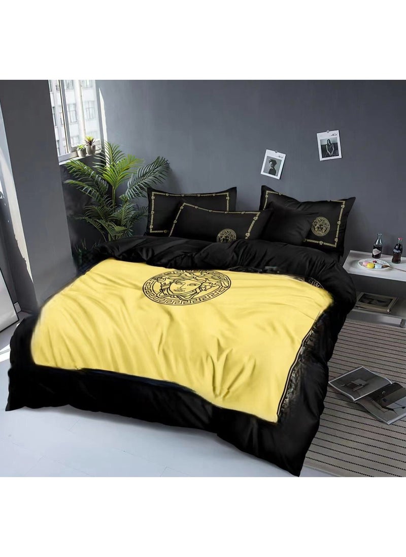 Deluxe Bedding 6-Piece Duvet Cover Set