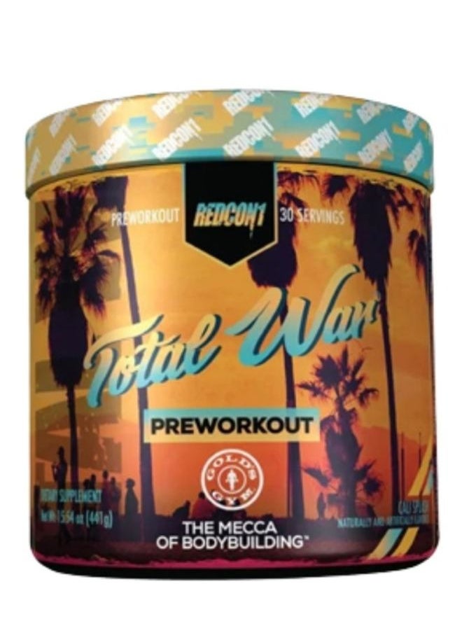 Total War Pre -Workout, Cali Splash Flavour, 30 Serving