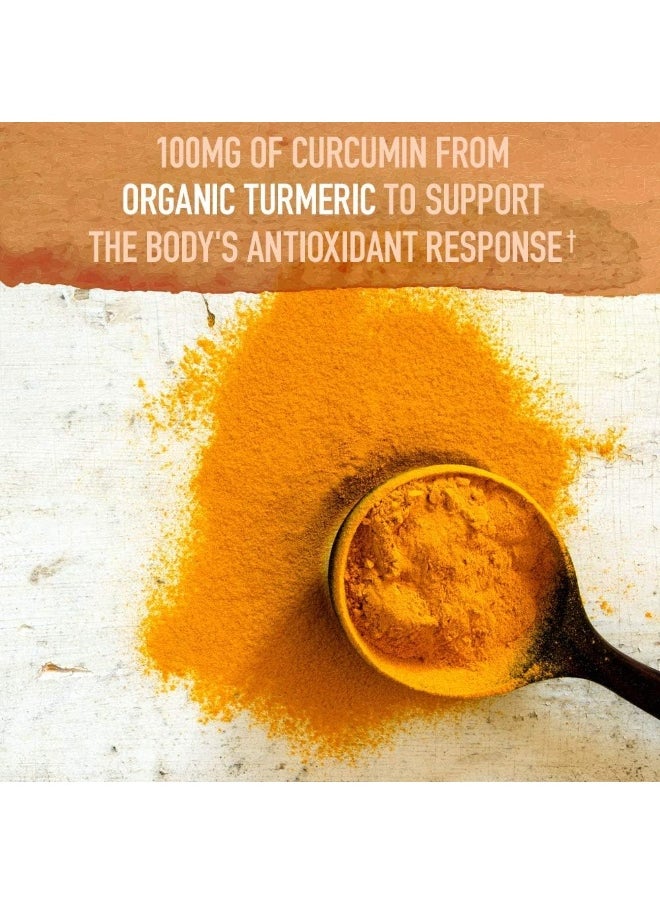 Garden of Life Mykind Organics Extra Strength Turmeric Inflammatory Response 60 Tablets