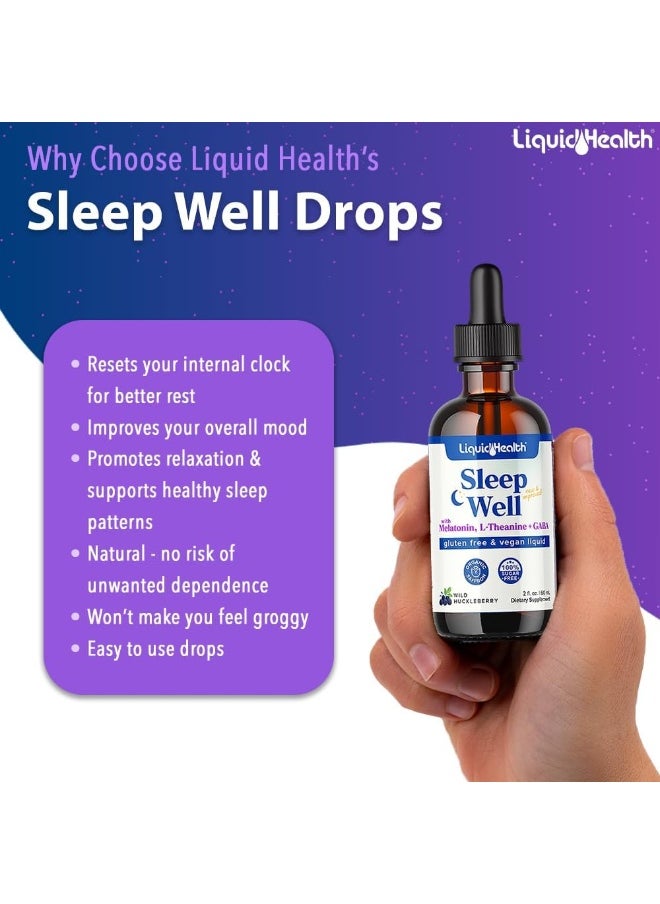 Liquid Health Sleep Well Gluten Free, 59 ml (Pack of 1)