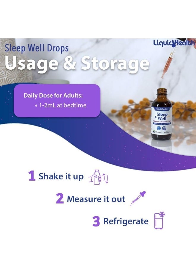 Liquid Health Sleep Well Gluten Free, 59 ml (Pack of 1)