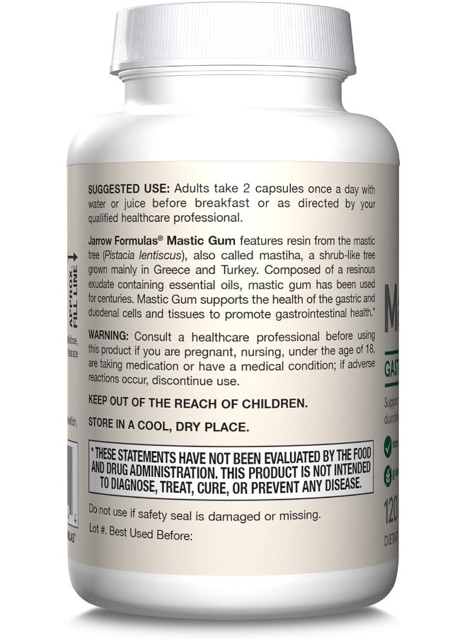 Jarrow Formulas Mastic Gum 1000 mg - 120 Veggie Caps