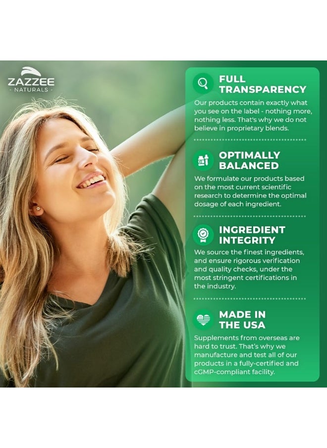 Zazzee D-Mannose Powder Plus, 67 Servings, 6.5 Ounces, Plus 5 Billion CFU Probiotics, Enhanced with Pure Cranberry Juice, Includes Free Scoop, Fast-Acting, Vegan, Non-GMO and All-Natural
