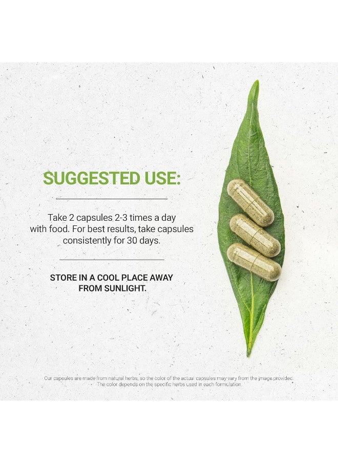 Secrets of the Tribe Bugleweed 120 Capsules, 800 mg, Bugleweed (Lycopus Virginicus) Dried Herb