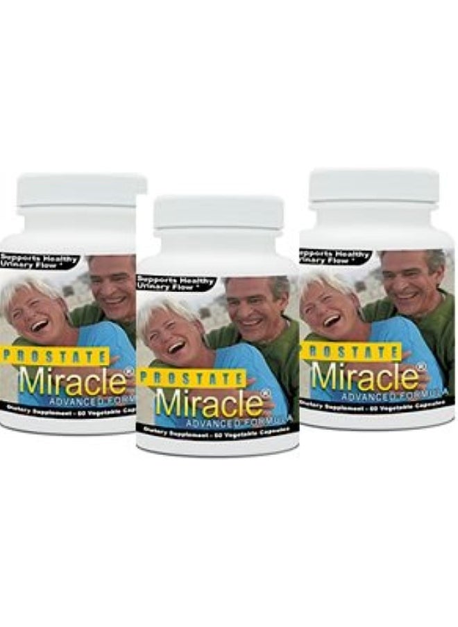 NHS Global 3 pack Prostate Miracle Advanced Formula