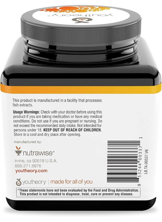 Youtheory Turmeric Advanced Fresh Orange, 0.18 Kg