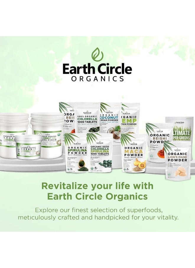 Earth Circle Organics Chlorella Tablets, Og1