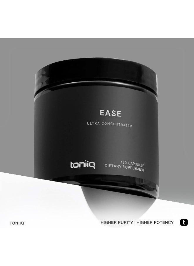 Toniiq Ease with DHM - Full Liver Support for a Night Out - 120 Capsules - 50x Super Concentrated Extract