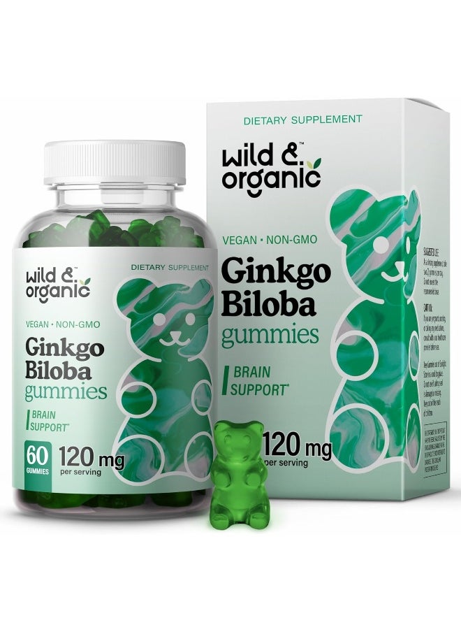 Wild & Organic Ginkgo Biloba Gummies