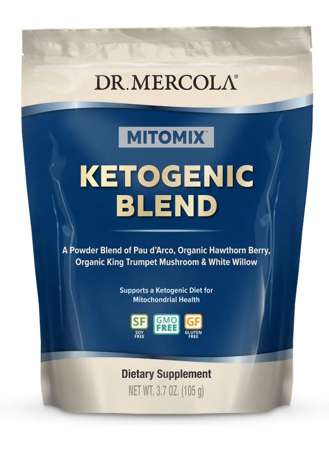 Dr. Mercola MITOMIX Ketogenic Blend PAU d’Arco and Organic King Trumpet Mushroom