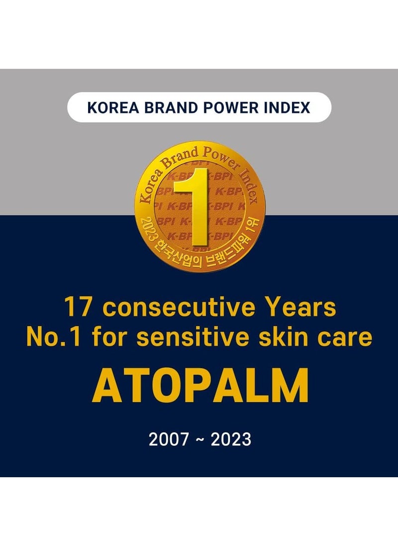 ATOPALM MLE Lotion for Sensitive Skin, 48 Hrs Long Hydration, Strengthening Skin Barrier, Eczema, Ceramide, Babies to Adults, EWG Green Grade, 6.8 Fl. Oz., 200ml