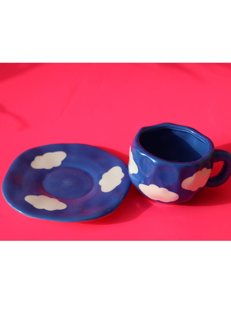 PINTERESTY CLOUD CUP SAUCER