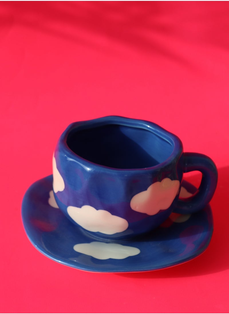 PINTERESTY CLOUD CUP SAUCER