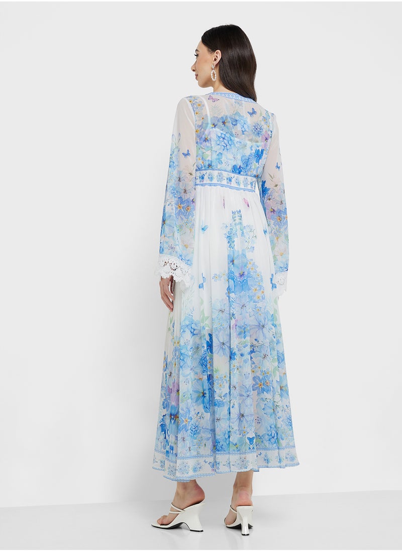 Floral Print Dress