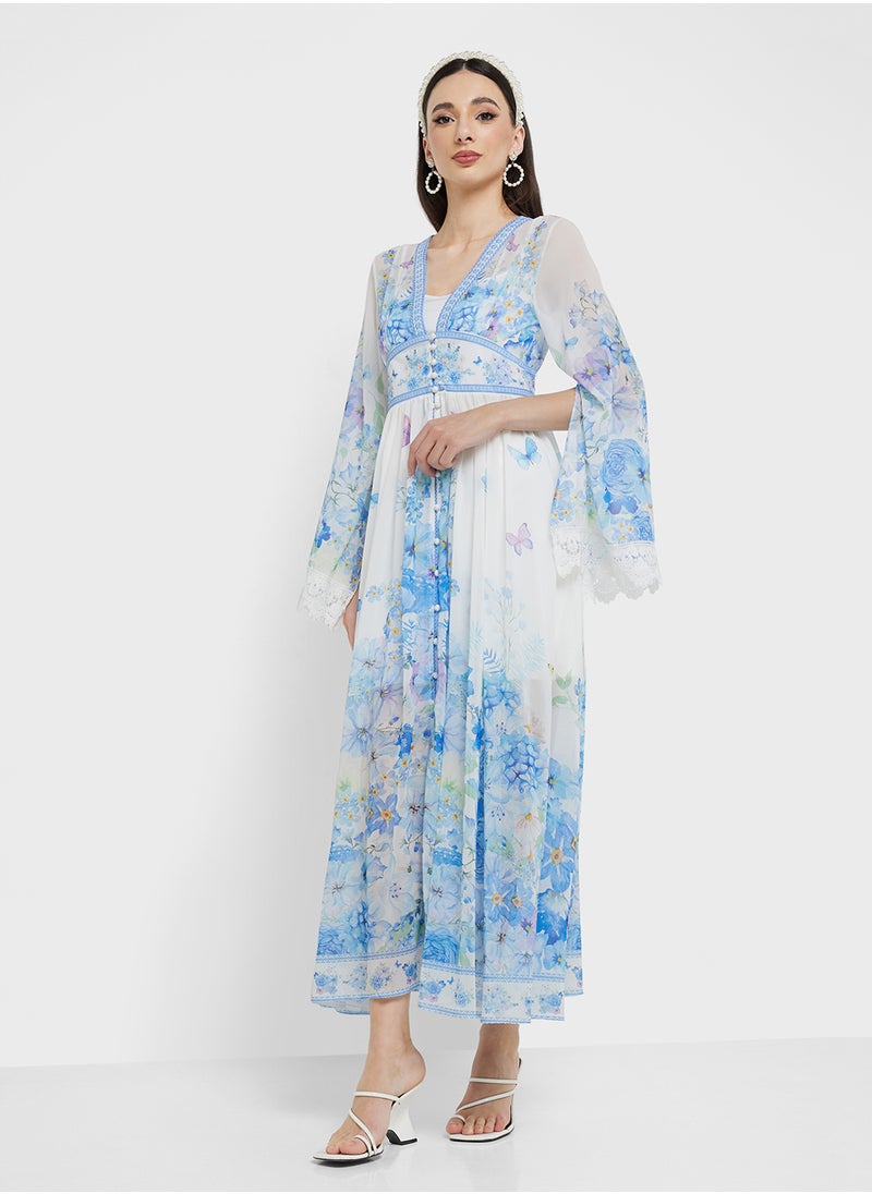 Floral Print Dress