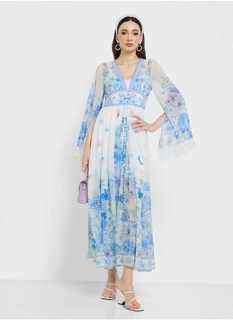 Floral Print Dress