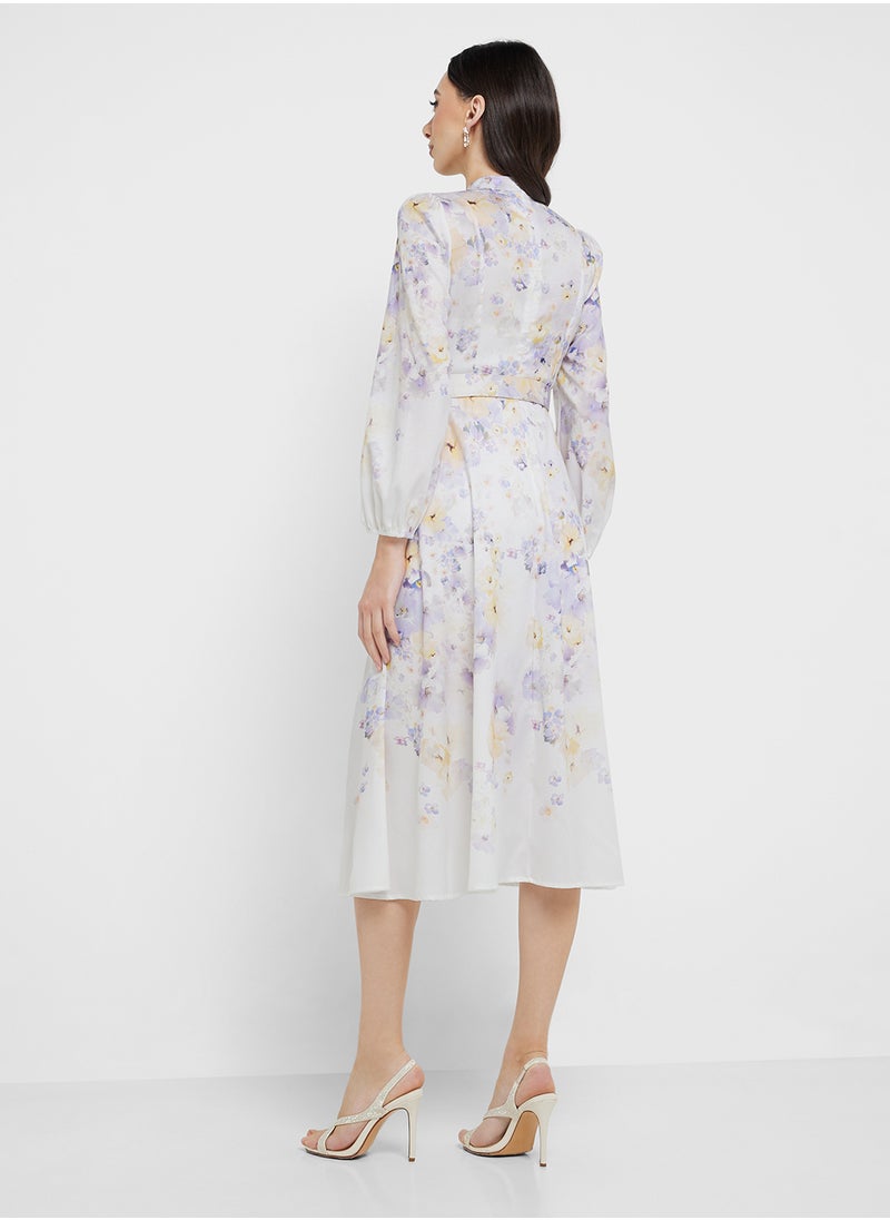 Floral Print Dress