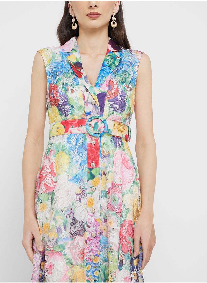 Floral Print Dress